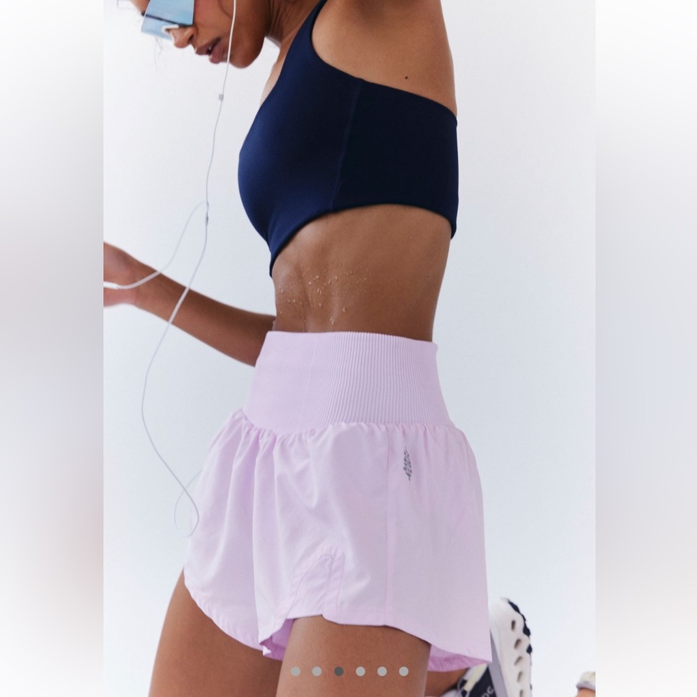 FP Movement Carpe Diem Shorts in Powder Pink - Picture 3 of 5